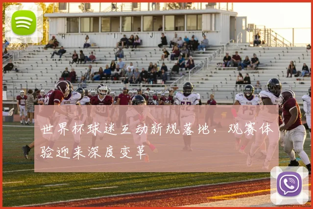 世界杯球迷互动新规落地,观赛体验迎来深度变革